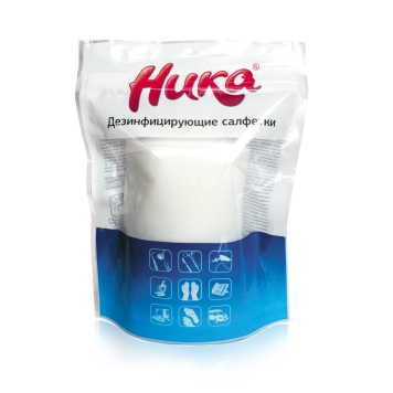 Дезинфицирующие салфетки «Ника»